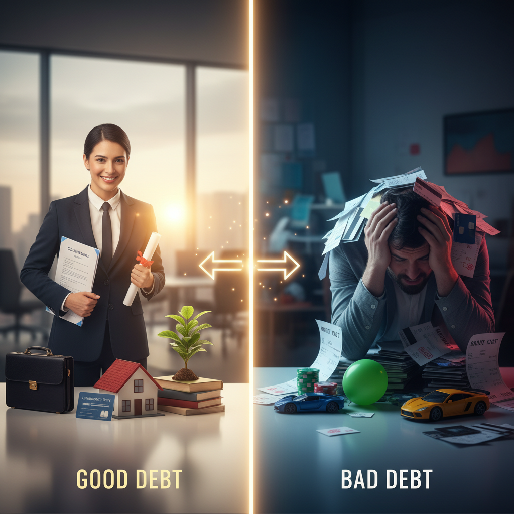 Why You Should Understand Good Debt vs. Bad Debt: A Beginner’s Guide
