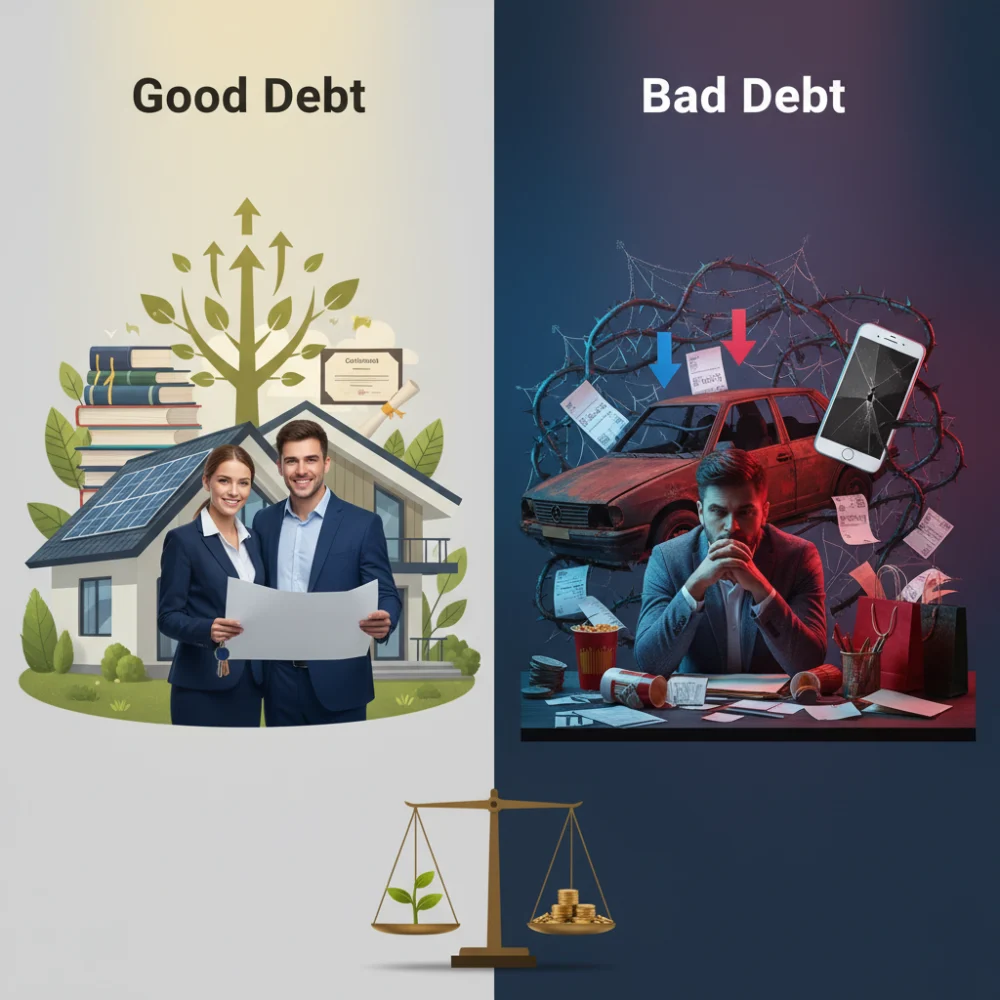 Why You Should Understand Good Debt vs. Bad Debt: Essential Financial Tips